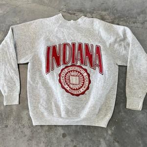 Indiana University Sweatshirt Shirt Retro Retro